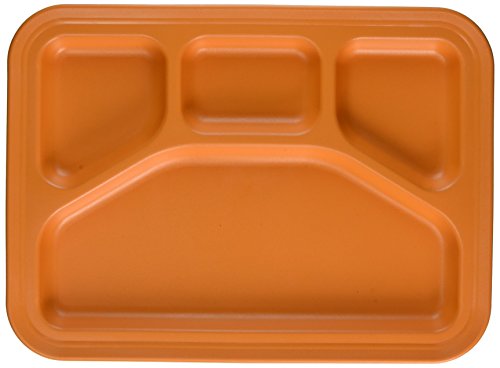 Green Eats Divided Tray, Orange