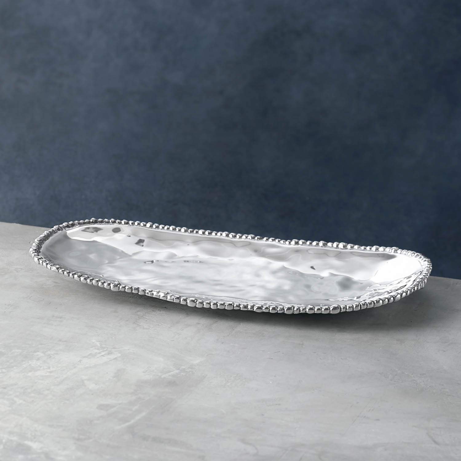 Beatriz Ball Organic Pearl Nova Pearl Medium Oval Tray - Medium