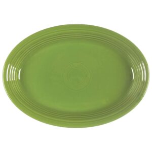 homer laughlin fiesta shamrock green 13" oval serving platter