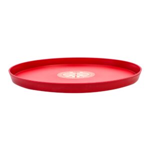 Cabilock 2 pieces Chinese Wedding Serving chinese new year snack tray chinese new year platter chinese new year candy tray Tray Platter: Red