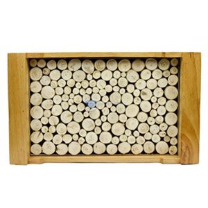 Premium Wood Crafted Steamed Beech Wooden Serving Tray | Kitchen Decor Food Cart | Nautical Gifts | Nagina International