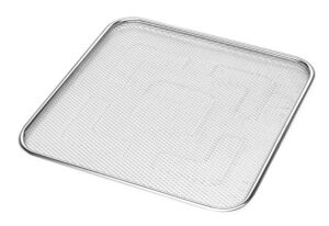 food dehydrator accessories, 2pack bpa-free stainless steel drying trays, compatible with dbc-18a, 18 trays mesh racks 2pcs