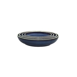 denby usa peveril nesting bowls (set of 4), blue