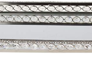 Heim Concept Tray with beaded crystals, 10.9 x 4.2 x 3 inches