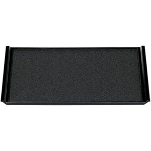 j-kitchens shaku 2 flight obon (bon tray tray) n black cloth, made in japan