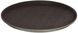 winco easy hold round tray, 14-inch