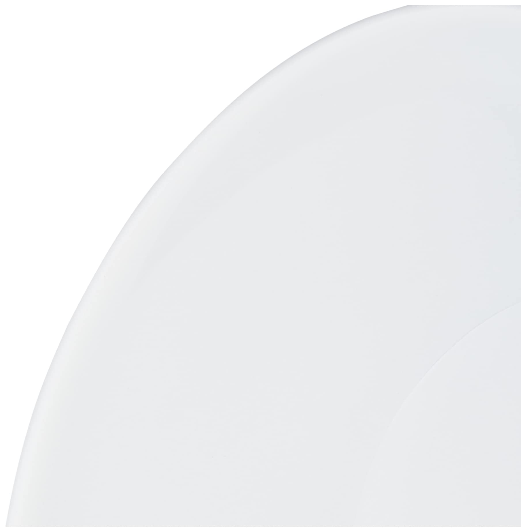 Alessi Colombina 5-3/4-Inch by 5-Inch by 10-1/4-Inch Serving Bowl shallow, White Porcelain, Set of 6