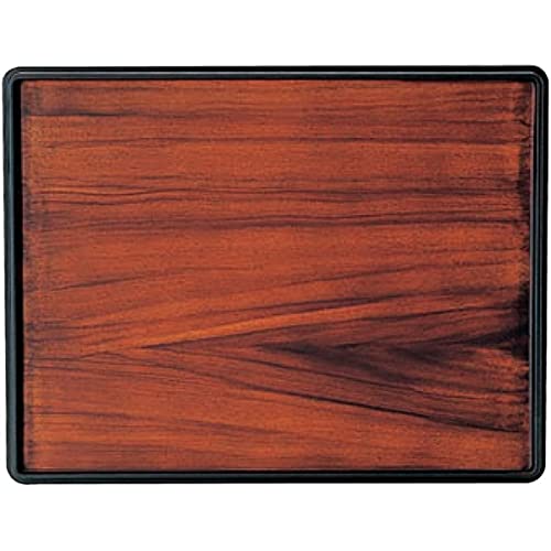 J-Kitchens Shaku 60,000 Leaves Long Double Sided Obon (Bon Tray Tray) Chiku Wood Grain Pugoku Made in Japan