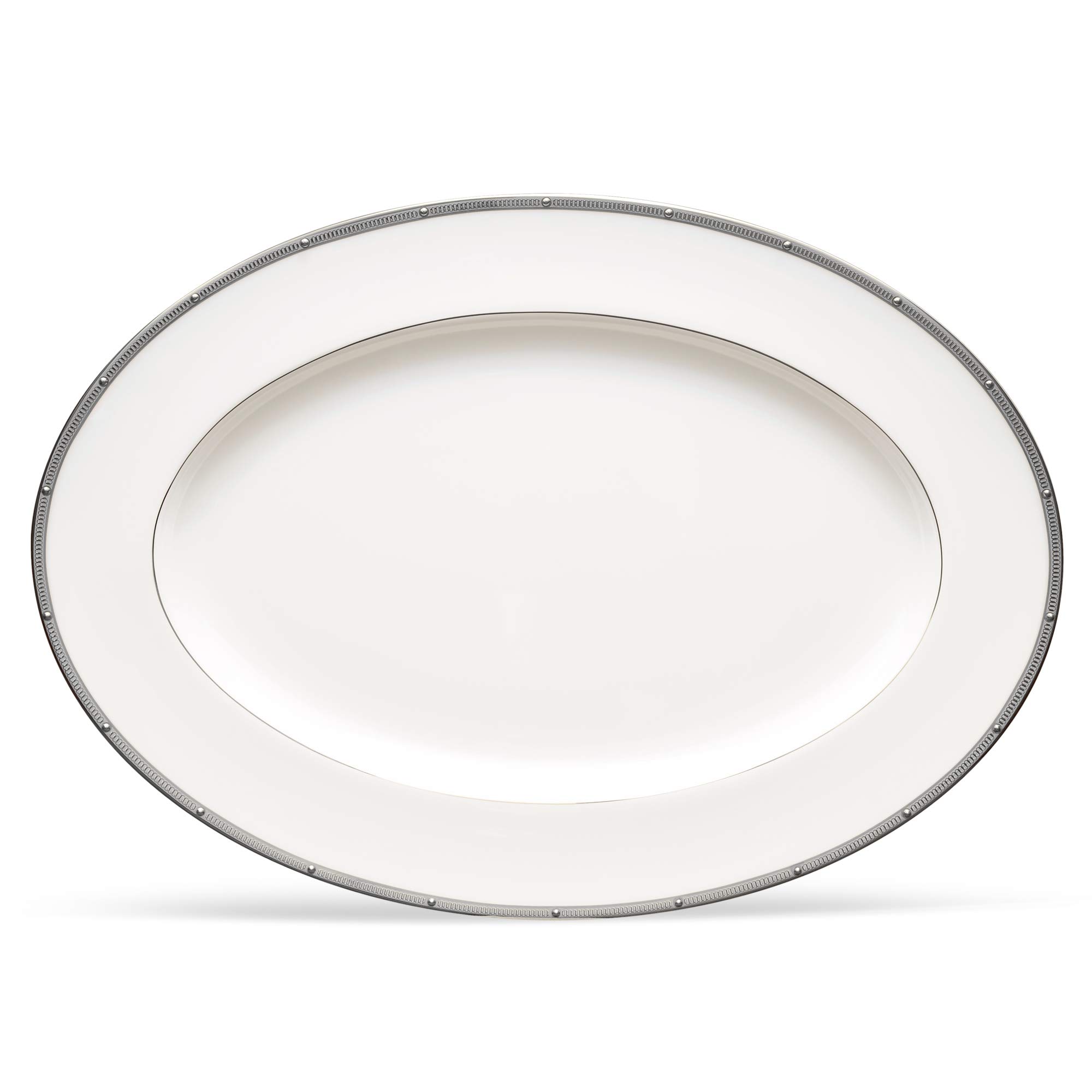 Noritake Rochelle Platinum 16-Inch Oval Platter