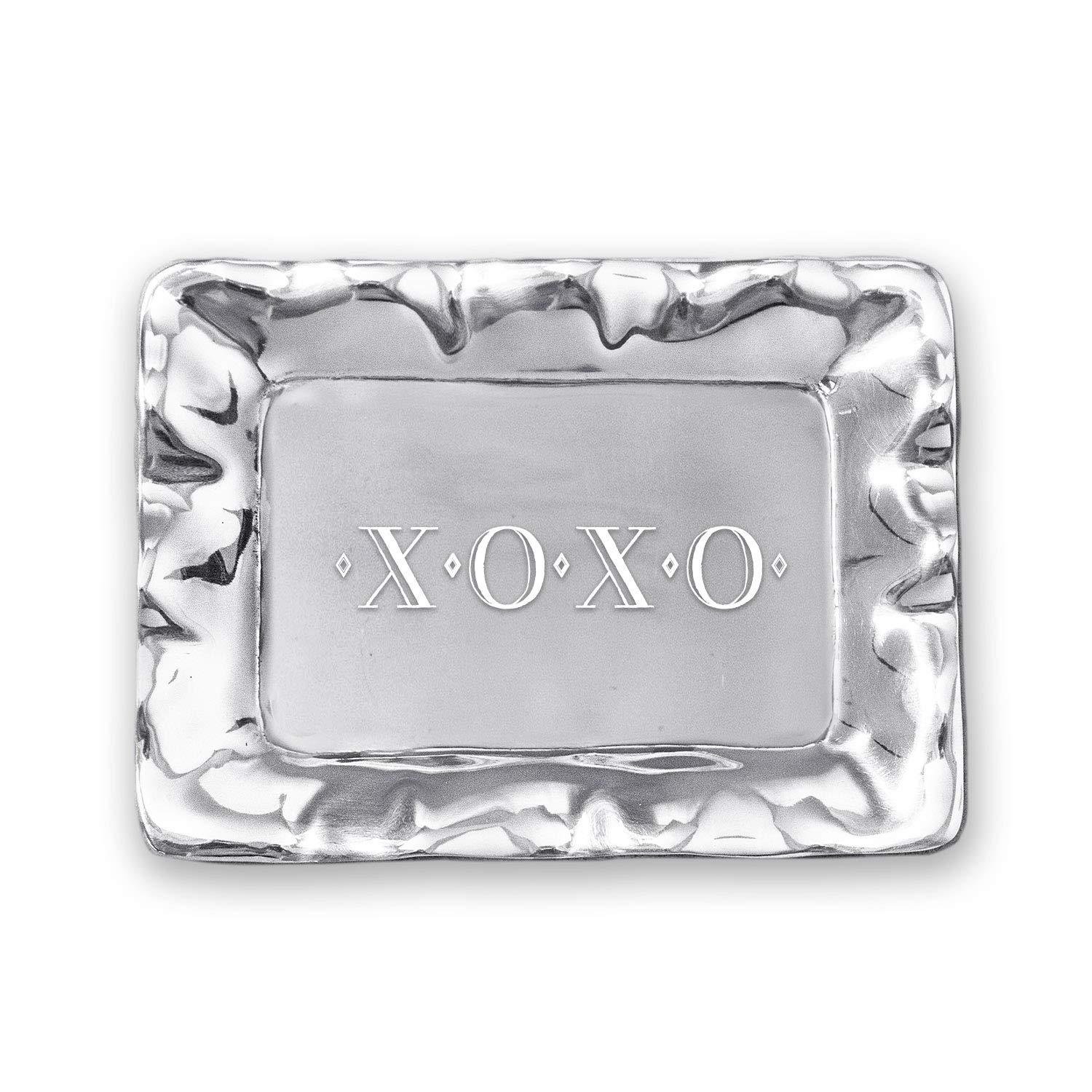 Beatriz Ball Giftables Vento Rect Engraved Tray- XOXO