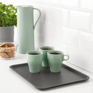 I-K-E-A TILLGÅNG Serving Tray Gray Polypropylene15x11