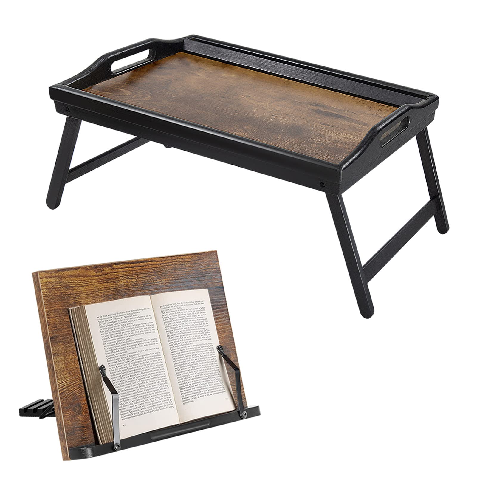 Bed Tray Table & Book Stand