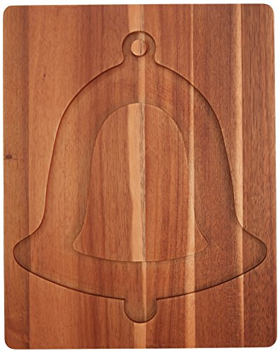 Lenox Bell Cracker and Cheese Board, Brown