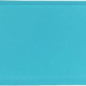 Calypso Basics by Reston Lloyd Melamine Rectangular Serving/Ottoman Tray with Handles