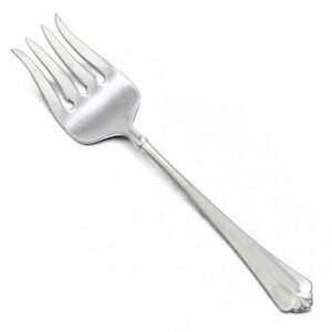 oneida juilliard (stainless) medium solid cold meat serving fork