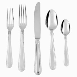 Fortessa Caviar 18/10 Stainless Steel Flatware Serving Fork, 9-Inch