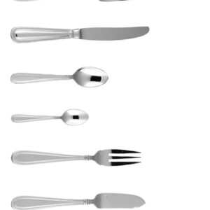 Fortessa Caviar 18/10 Stainless Steel Flatware Serving Fork, 9-Inch