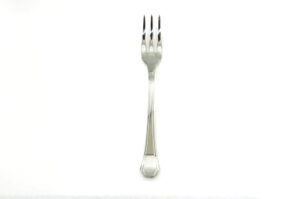 mepra azc10171111 cellini stainless steel serving fork, [pack of 48], 25 cm, silver finish, dishwasher safe tableware