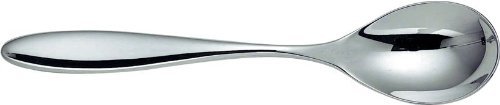 Alessi Mami 9-3/4-Inch Serving Spoon, 18/10 Stainless Steel Mirror Polish, Silver