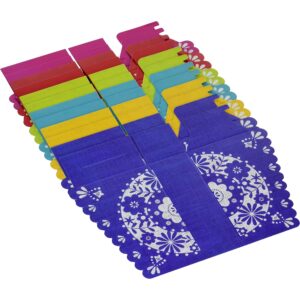 Vibrant-Colored Cardboard Taco Holders (4.7"x 3.2") - Pack of 12 - Perfect for Events, Parties, and Everyday Home Use