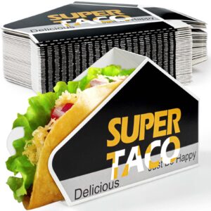 Disposable Taco Holder, Food Grade Cardboard for Taco Bar and Home ...