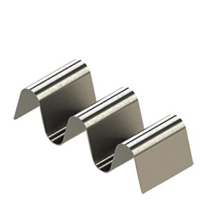 tablecraft taco taxi server 2-3 tacos - stainless steel wire taco holder for holding and serving tacos