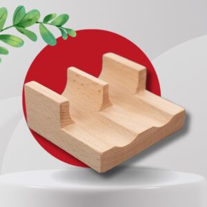 2 pc sushi taco holder, sushi taco display, wood taco holder, wood taco display, wooden temaki holder, wood sushi holder