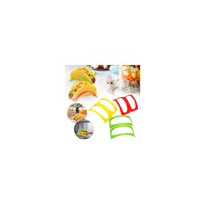 protector plastic plate food shell tortilla holder 6pcs colorful holder holder kitchen，dining & bar mini drying rack