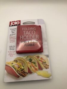 folding taco holder