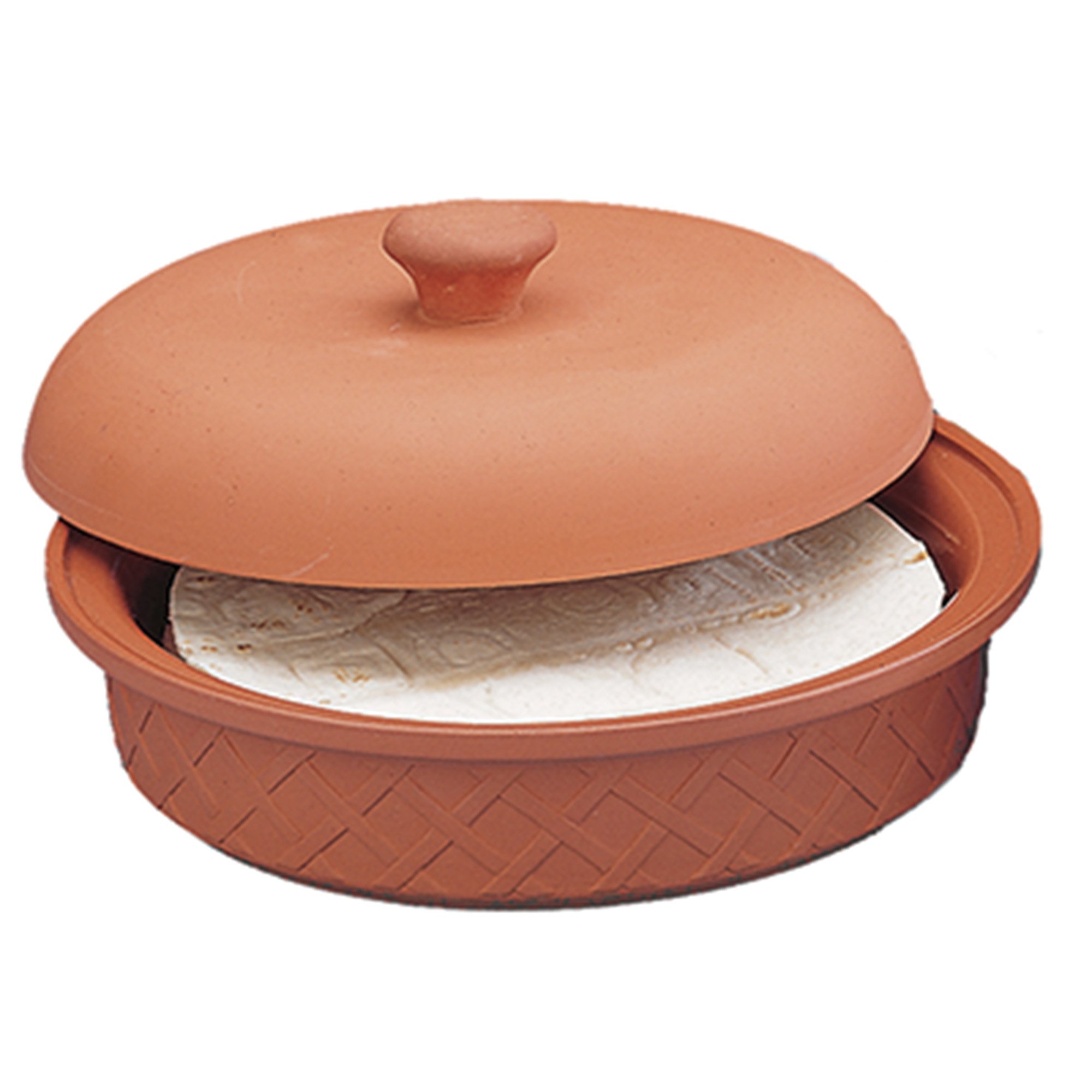 Fox Run Ceramic 3943 Tortilla Warmer, Terra Cotta