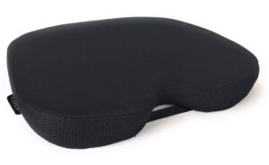 types deluxe ergonomic support gel and memory foam seat cushion with cover