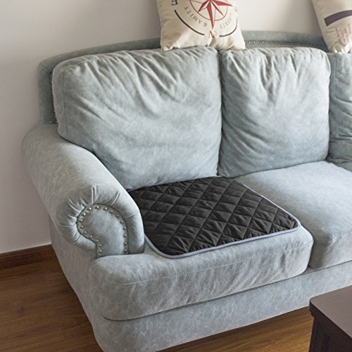 MYDAYS Non-Slip Chair Seat Protector Pad Absorbent Washable Reusable Incontinence Dining Chair Cover Mat Seat Cushion