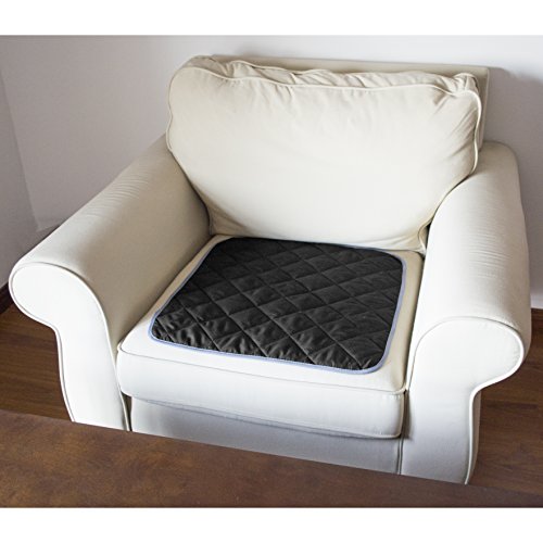 MYDAYS Non-Slip Chair Seat Protector Pad Absorbent Washable Reusable Incontinence Dining Chair Cover Mat Seat Cushion