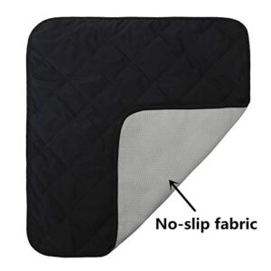 MYDAYS Non-Slip Chair Seat Protector Pad Absorbent Washable Reusable Incontinence Dining Chair Cover Mat Seat Cushion