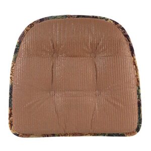 Klear Vu Polyester Cabernet Gripper Non-Slip Chair Cushions, 15" x 16", 4 Count (Pack of 1), Multicolor