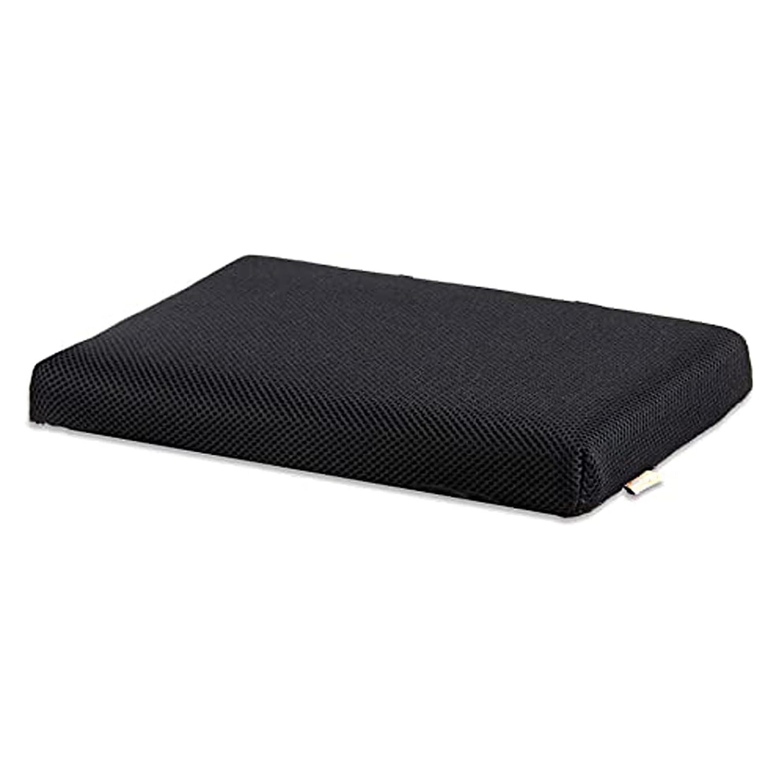 Zhi Jin Soft Rectangle Chair Cushion Memory Foam Mesh Seat Pads Cushions with Ties for Home School Office Black