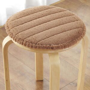 xyxh seat pads for kitchen chairs 14in, chair cushion for dining chairs, round seat cushion, chair pads and cushions, non slip wear resistant washable - for office, home