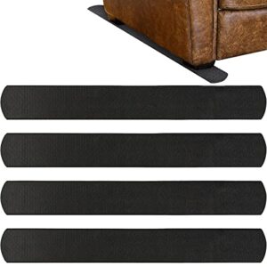 2pack anti-slip furniture rail pads for recliner for recliners,sofa,couches,chairs.etc ideal non skid furniture pad floor protectors for hardwood, carpet, marble floor (4)