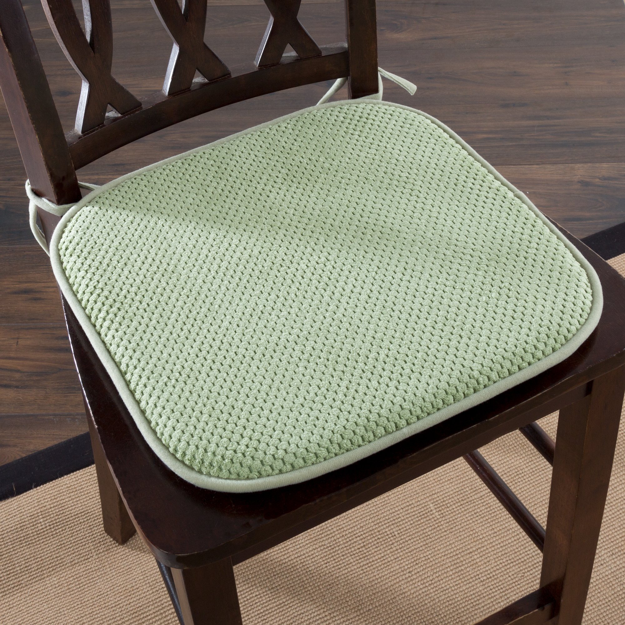 Lavish Home Chair Pad - Green