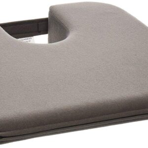 Tush Cush Car / Compu Computer Office Seat Cushion - Charcoal Gray