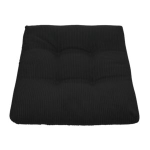 lominc 12" square chair pad seat cushion, comfortable sitting for square chair, anti slip design