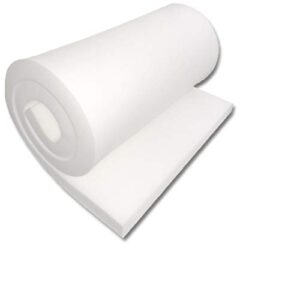 foamtouch 2x24x95hdf cushion & upholstery foam, 2x24x95, white