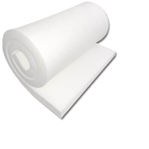 FoamTouch 2x24x95HDF Cushion & Upholstery Foam, 2x24x95, White