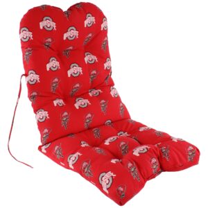 college covers ncaa adirondack cushion, one size (pack of 1), ohio state buckeyes