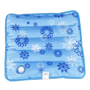 Ice Cushion Cool Ice Pillows Cushion,Water Filling Ice Cushion Chair Pad, Water Filling Ice Cushion Chair Pad,Pet Cushion,Summer Ice Pad,Beaches Cushion,Car Cushion,Office Cushion (14.17 x 14.17")