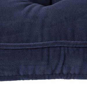 Greendale Home Fashions Jumbo Rocking Chair Cushion Set Hyatt Fabric, Denim