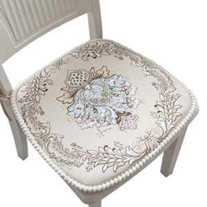 BERTERI Dining Chair Pad Floral Chair Cushion for Home Office Dining Room Decor Anti Slip Soft Chair Pad