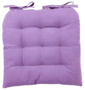 vanki soft chair cushion/pad - 14" x 14", light purple