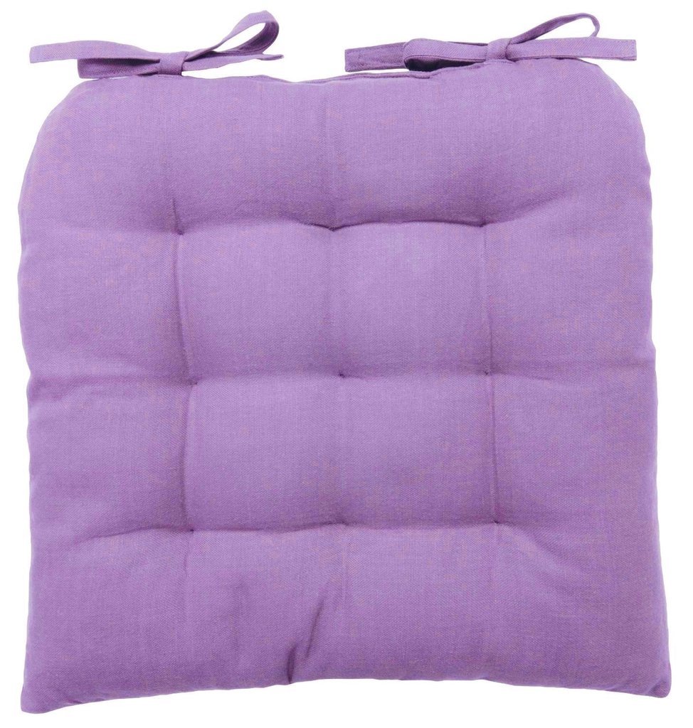 vanki Soft Chair Cushion/Pad - 14" x 14", Light Purple