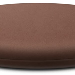 WUYU Memory Foam Seat Cushion, Round Floor Cushion, Slow Rebound Soft Round Stool Cushion Chair Pads, Multicolors (Brown,Diameter 22.83in)